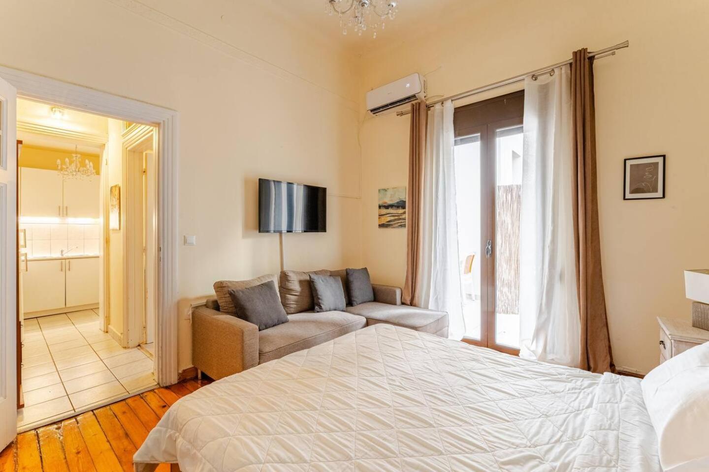 John'S Athenian Beauty 45M2 , Metro 7' Apartment Bagian luar foto