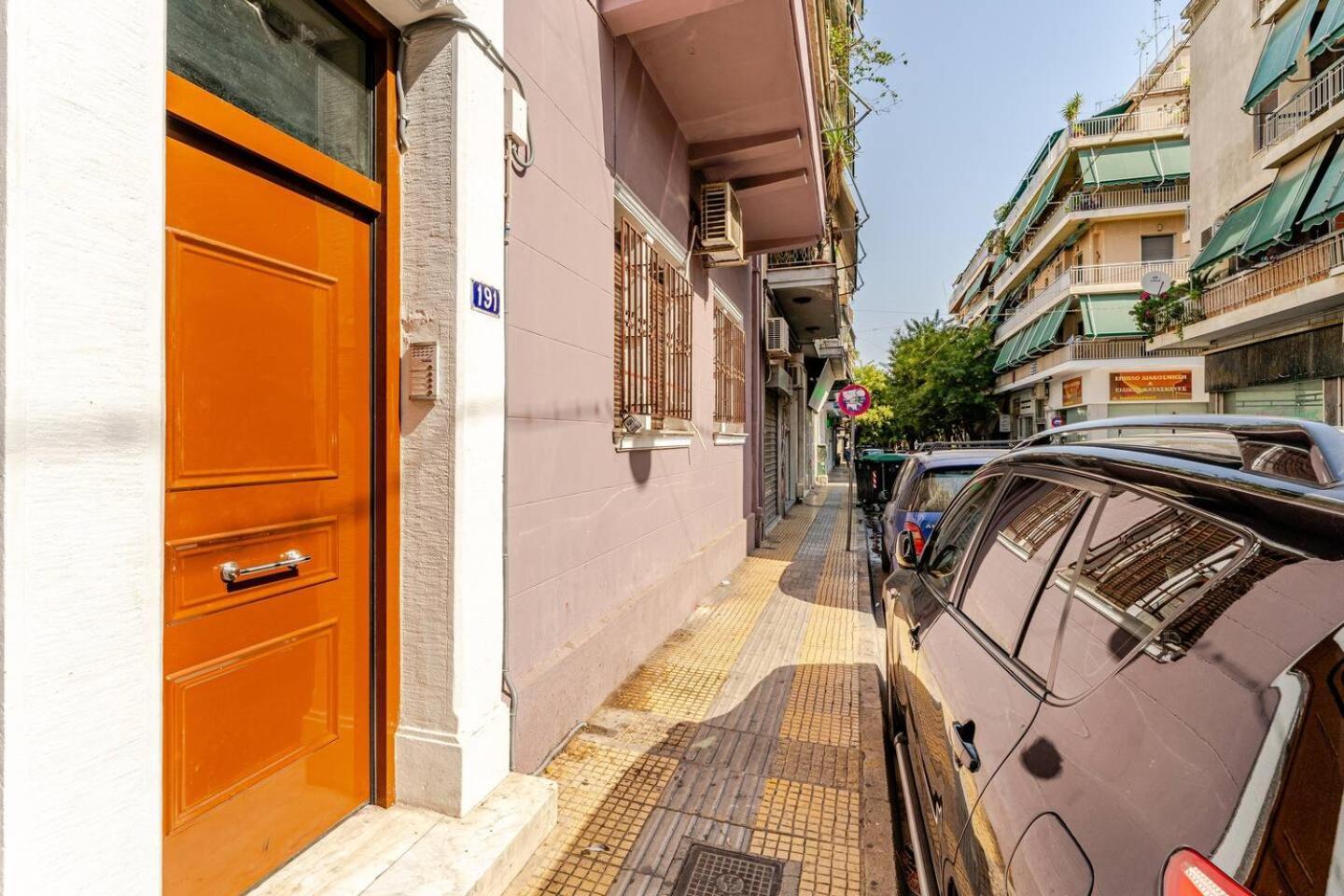 John'S Athenian Beauty 45M2 , Metro 7' Apartment Bagian luar foto