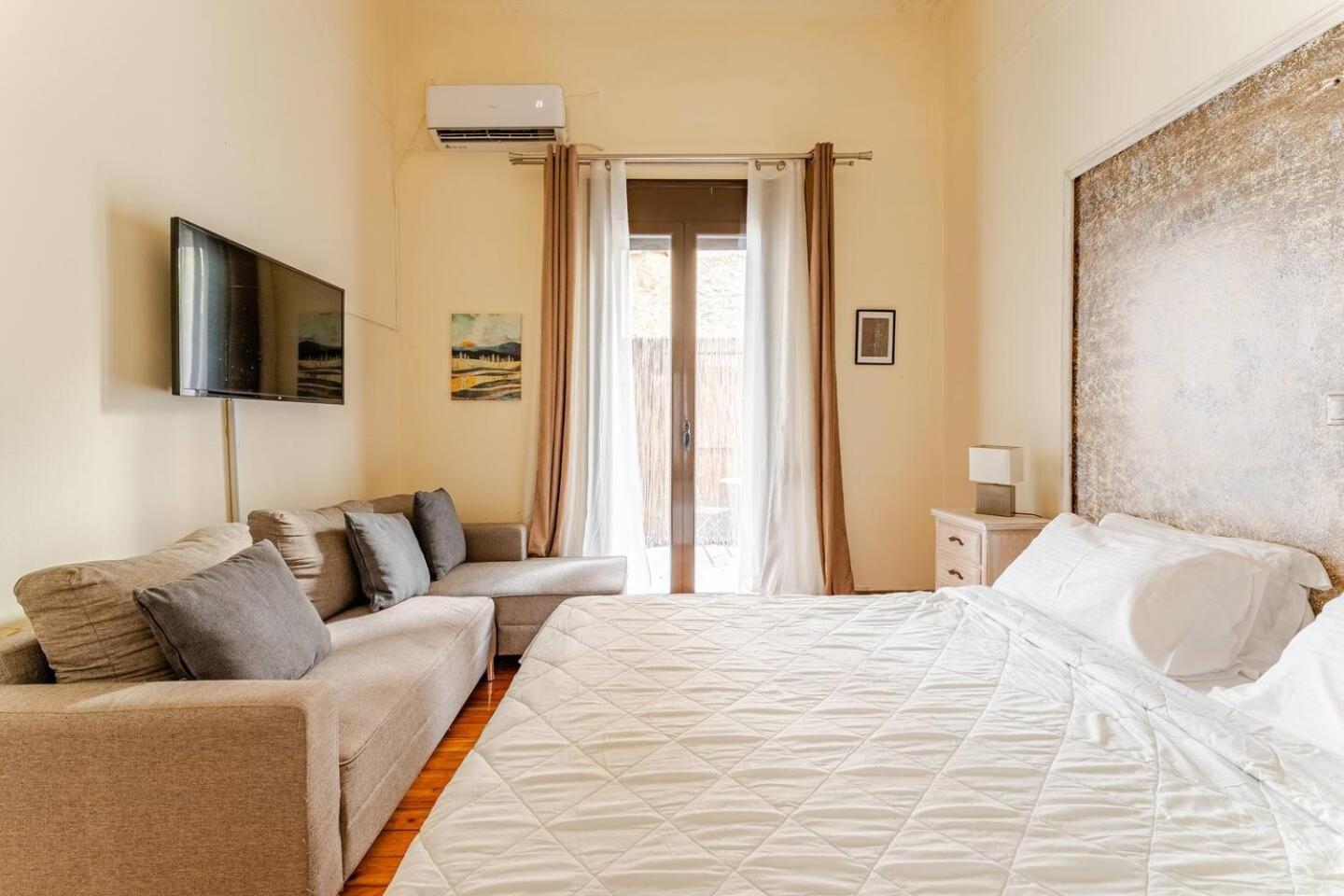 John'S Athenian Beauty 45M2 , Metro 7' Apartment Bagian luar foto